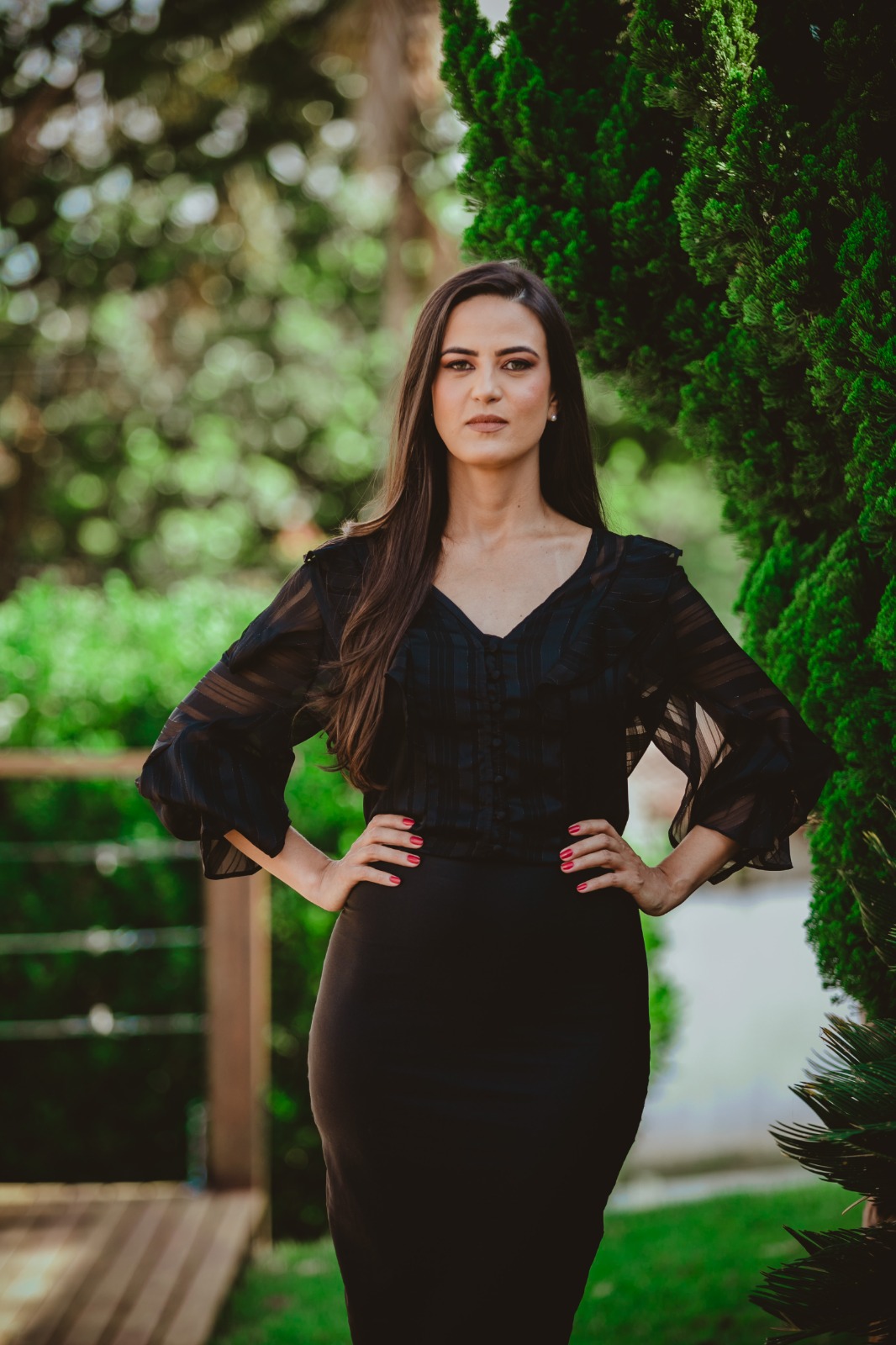 Nayara Gomes em ensaio profissional editorial